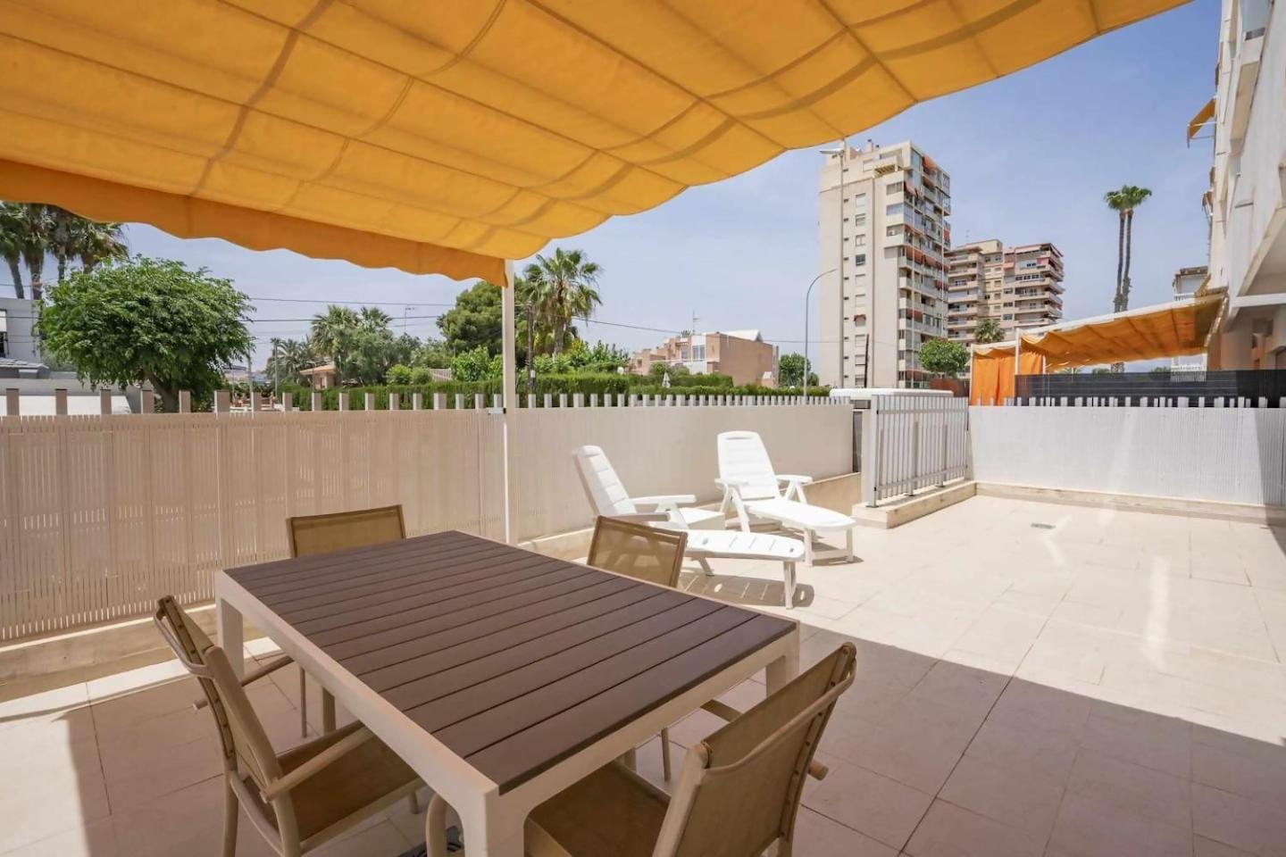 Apartamento Terraza Bora Bora El Campello Bagian luar foto